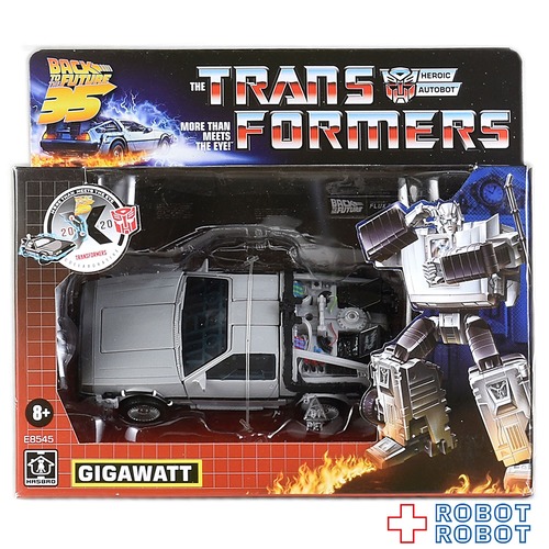 トランスフォーマー GIGAWATT(ギガワット)バック・トゥ・ザ・フューチャー デロリアン 未開封