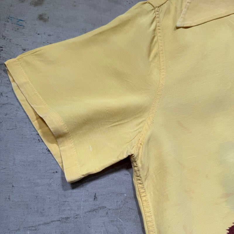 40's Catalina カタリナ レーヨンハワイアンシャツ バックパネル