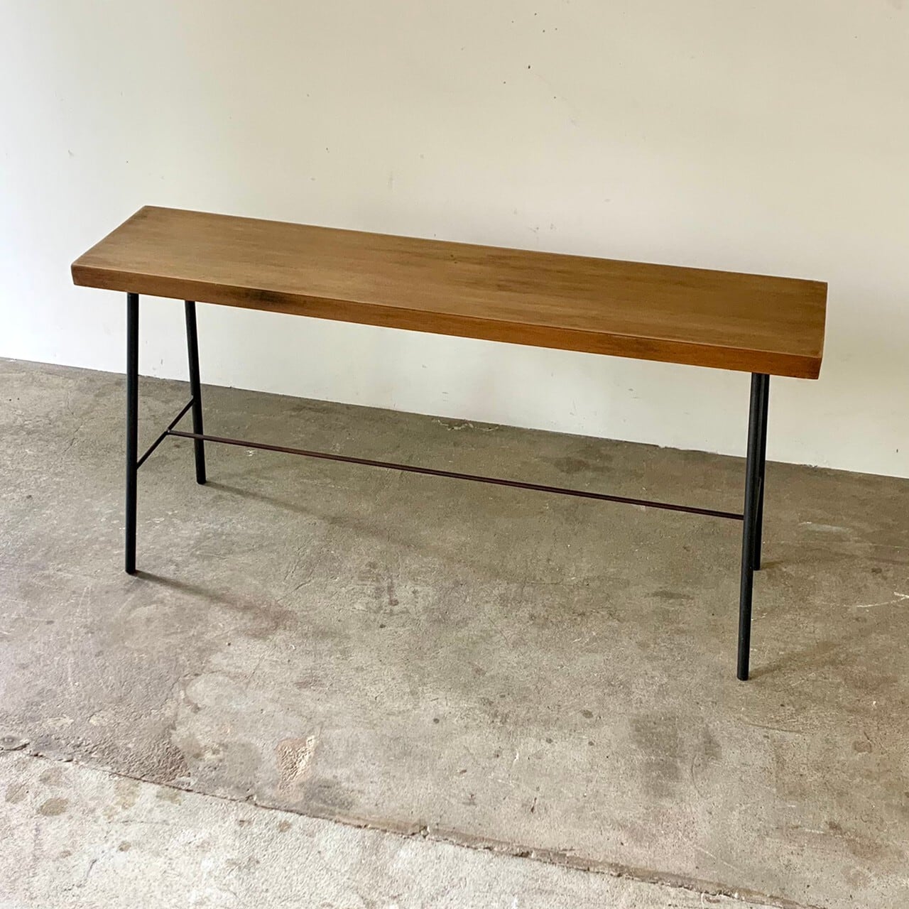 横長のスツール サイドテーブル 古家具 0550 | ju-gu