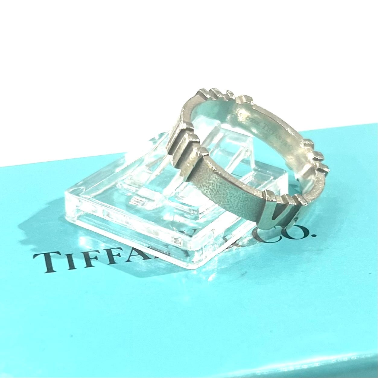 TIFFANY&CO】【16.5号】2509 ティファニーアトラスリング 指輪 2006年