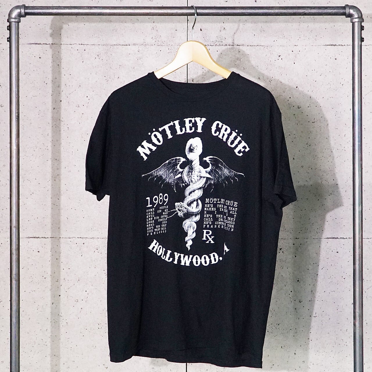 USED]MOTLEY CRUE『Dr.Feelgood』バンドTshirt | SunLightFactory