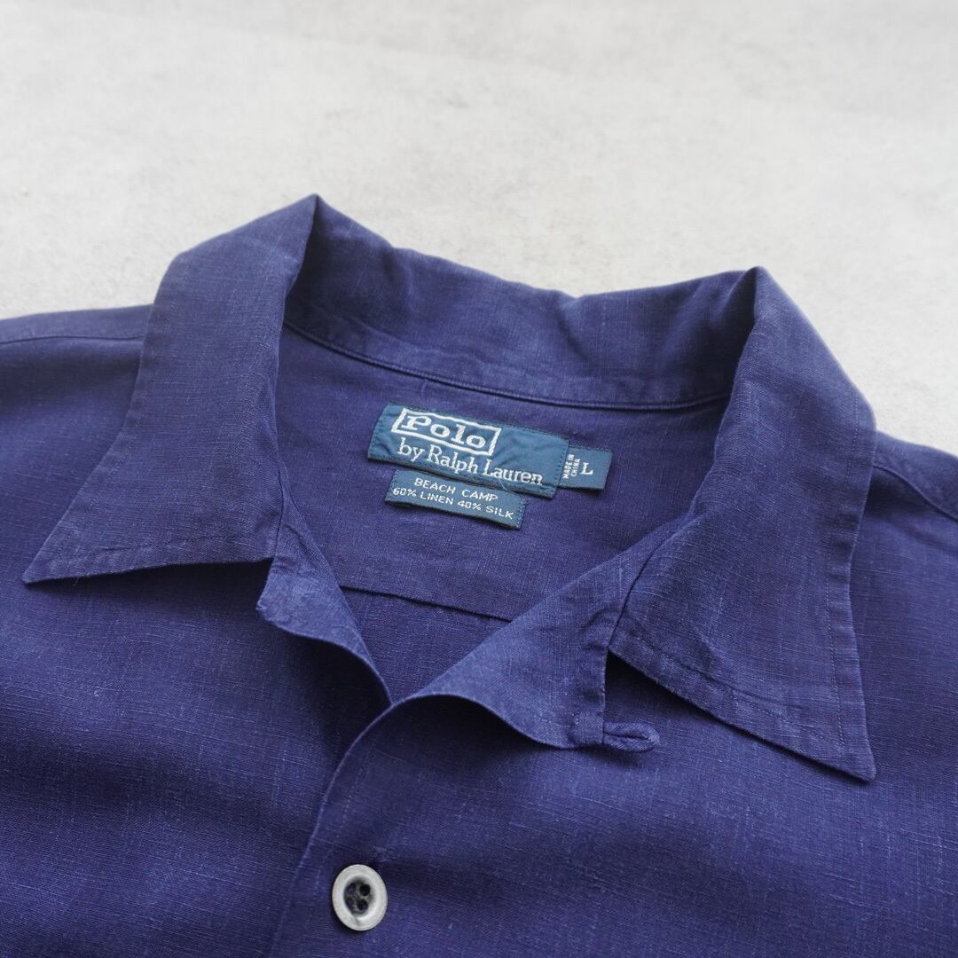 ヒ*デ様 【デッドストック】ポロ ラルフローレン BEACH CAMP シルク× Polo by Ralph Lauren 
