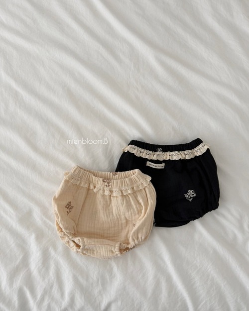 mien bloom B［取寄］rose embroidery bloomer 26autumn