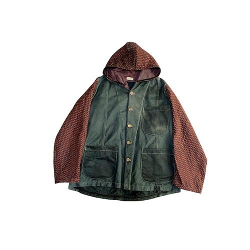 Rebuild quilt hoodie jacket