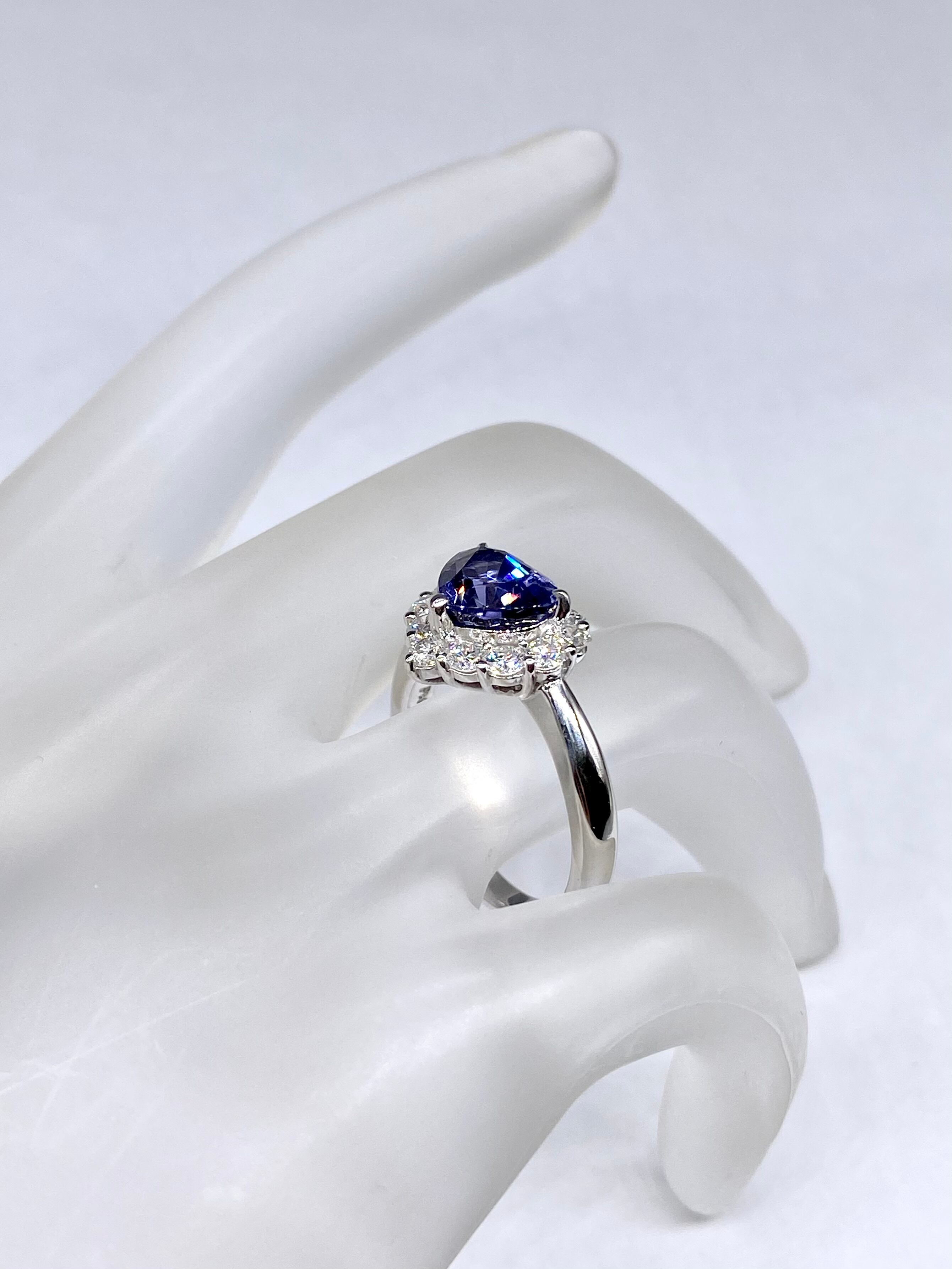 さくら＞天然コバルトスピネル　リング ②ブルースピネルリング K18YG – AYAKO SAKURAI（櫻井 彩子