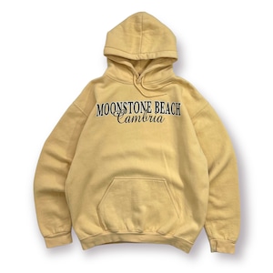 USED TEEMAX Resortwear hoodie "Cambria MOONSTONE BEACH" - yellow