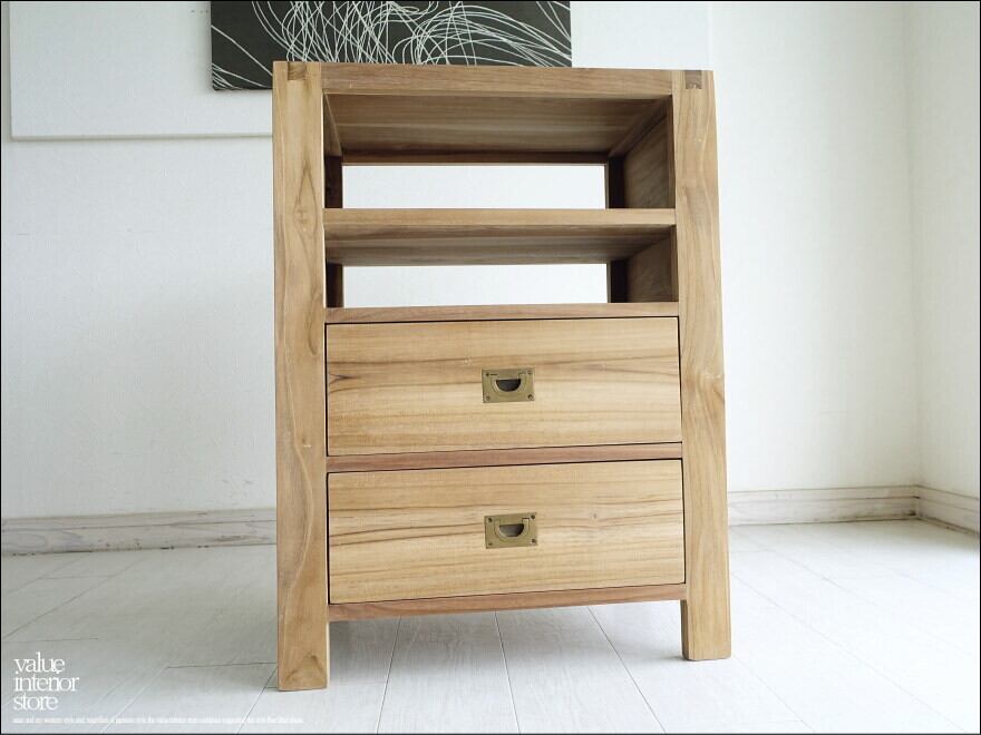 「 ヒラノ様 サイズオーダーテレビ台 」 総無垢 チークテレビ台flatハイタイプ引出しN テレビボード 手作り ナチュラル AVボード ローボード TVボード