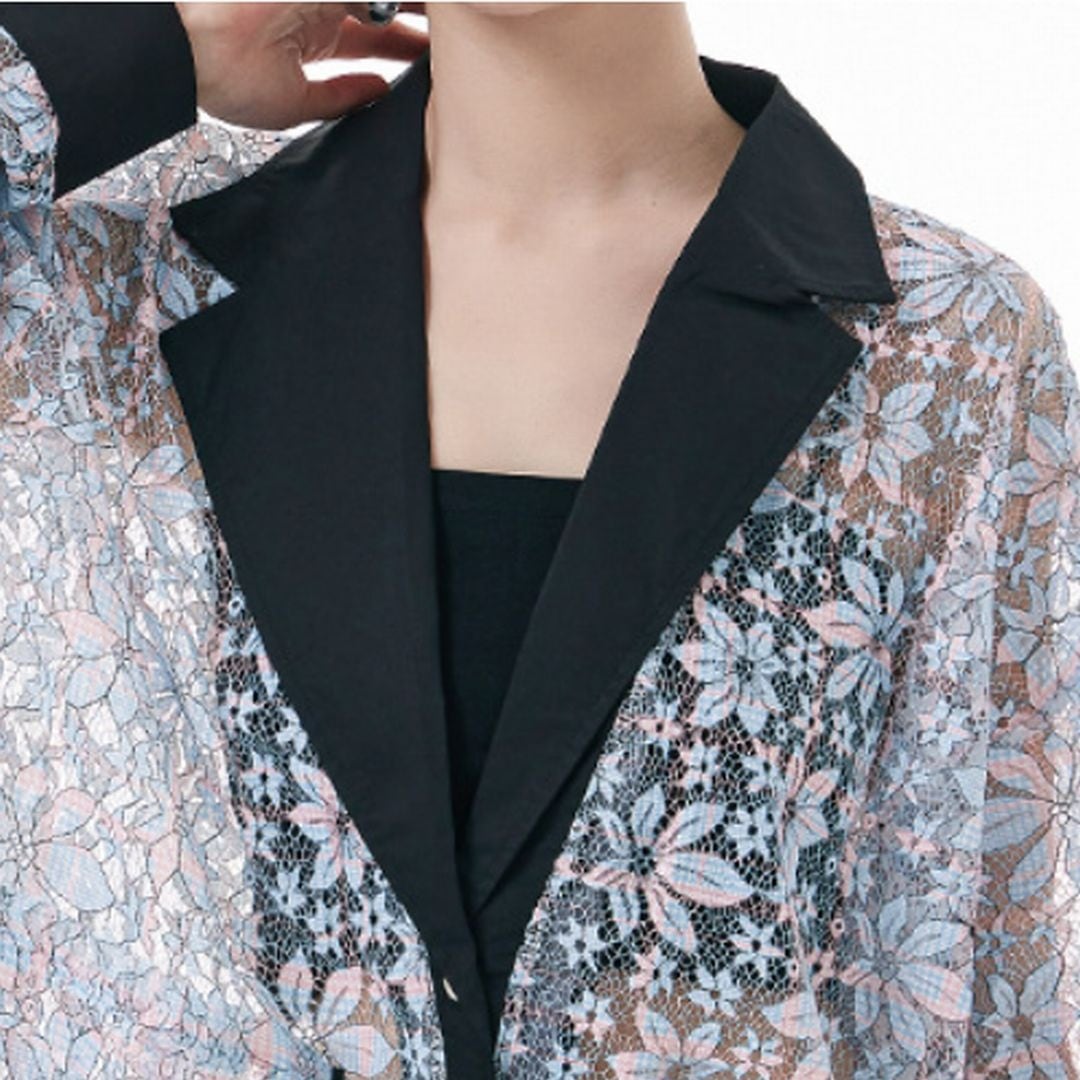 花柄レースシースルージャケット JK0209 | Style Sombre（スタイル