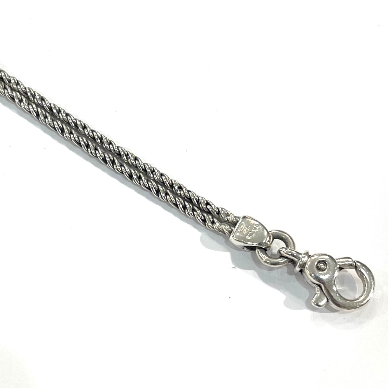 希少【TIFFANY&CO.】 2647 ティファニー アンドコーダブルロープ
