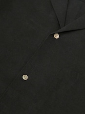 Washed Tencell Open Collar Shirts