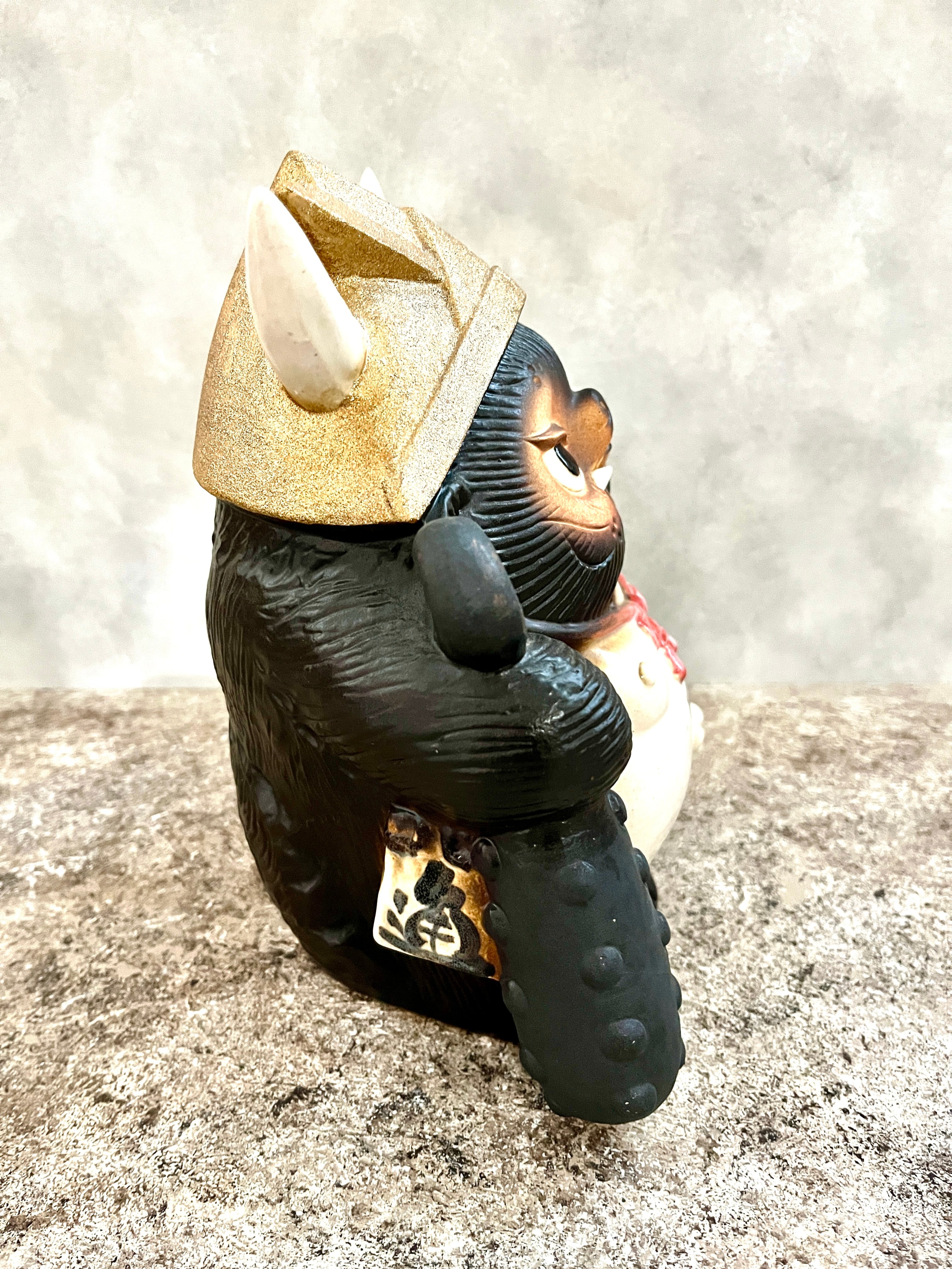 信楽焼鬼門喜門理狸ゴールド | 和光カタヤマ