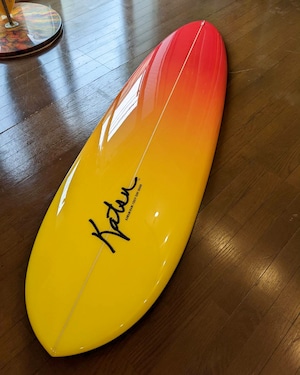 KatsuKawaminami surfboards “ MiNi “ 6’6 Sigle Fin !!