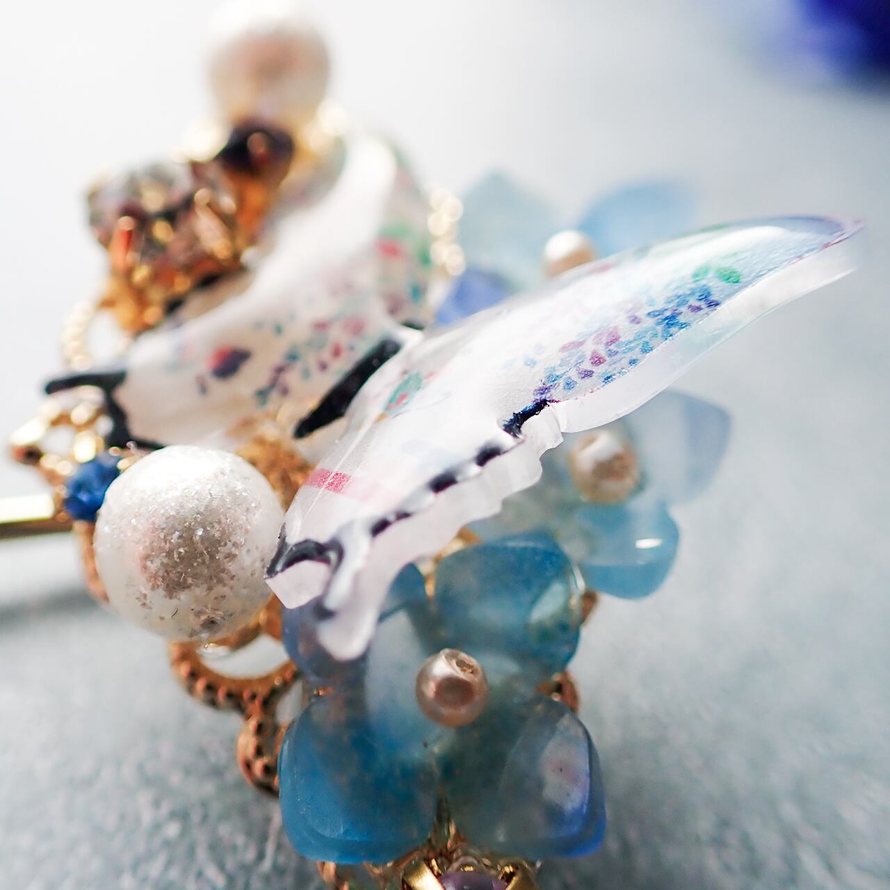 ポニーフック アンティーク ハンドメイド ☆7｜ヘアピン