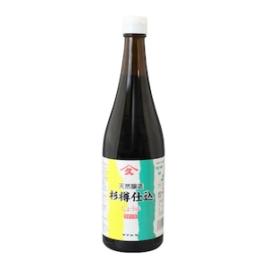 ヤマヒサ 天然醸造 杉樽仕込しょうゆ うすくち (720ml)