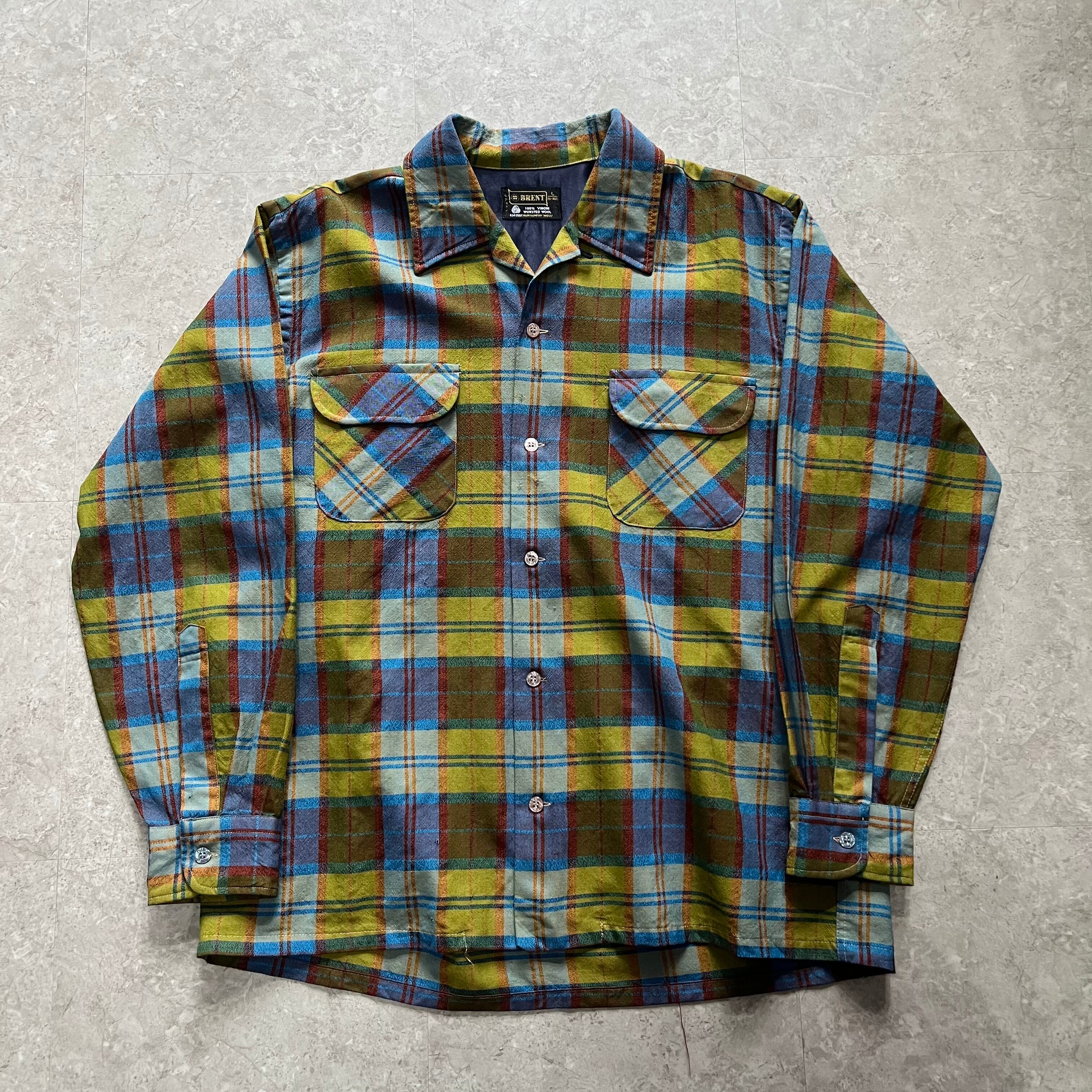 60s~70s BRENT L/S wool shirt【仙台店】 | What'z up