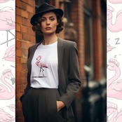 T-shirt -フラミンTシャツA 4113