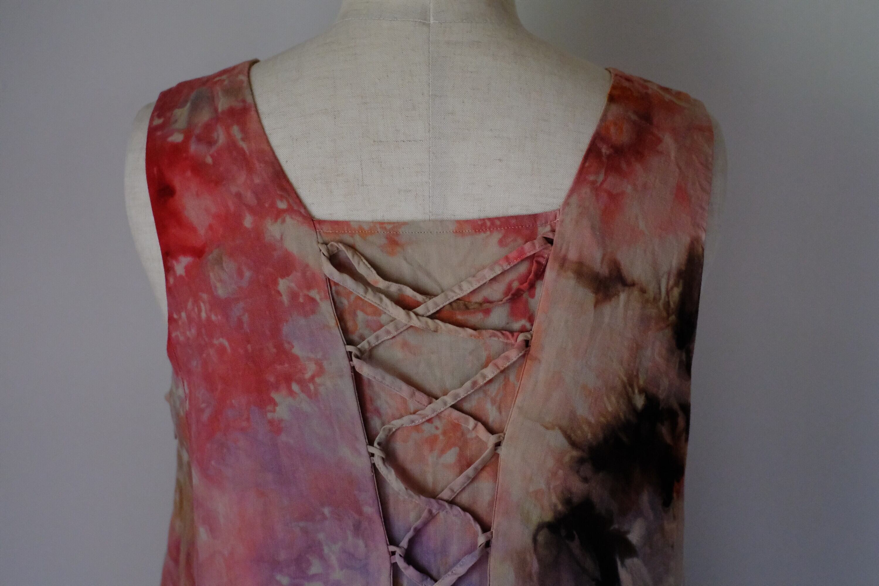 【remake】バックレースアップワンピース　u-0149