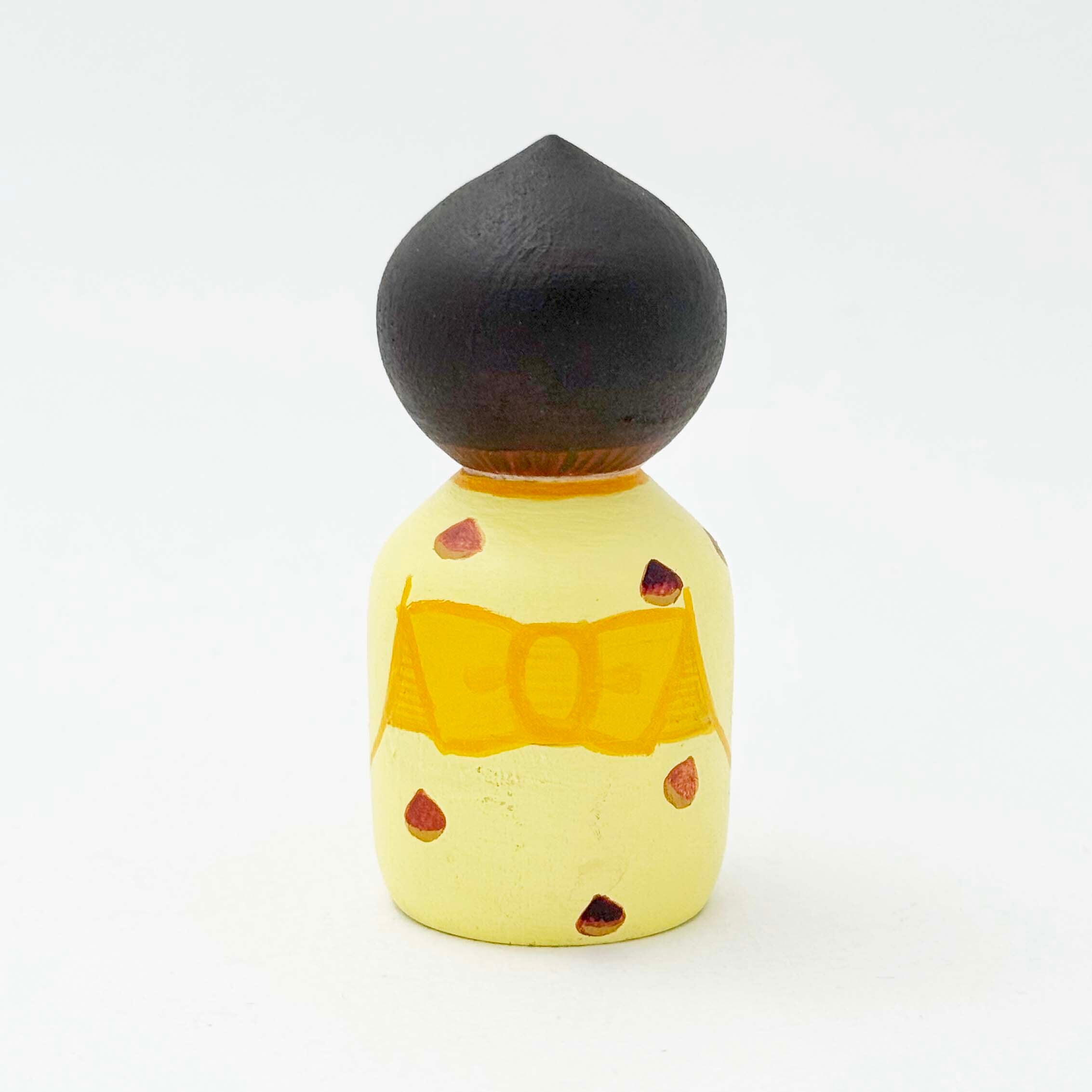 新型フルーツこけし / 笹原綾工人（栗娘）