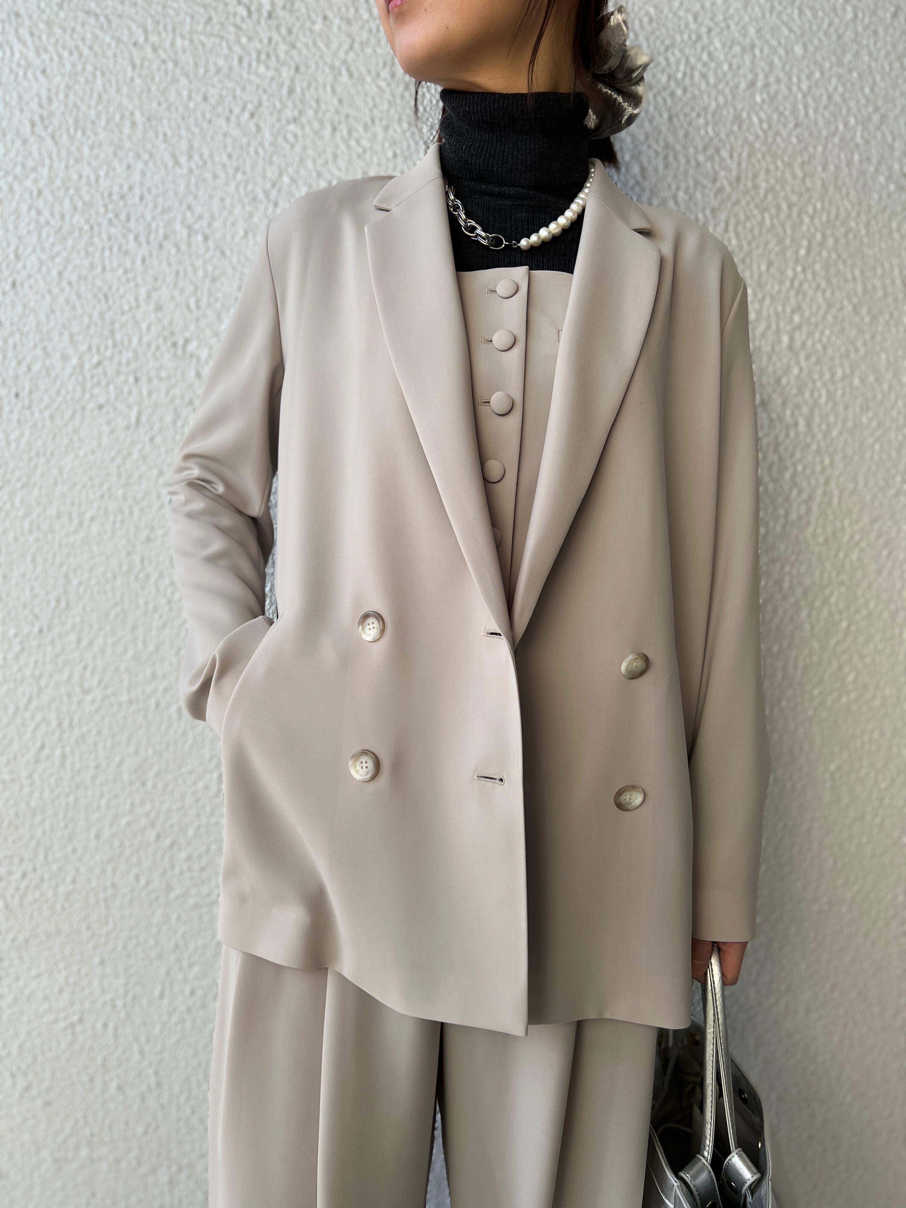 【PASSIONE】3ピース可テーラードジャケット616427