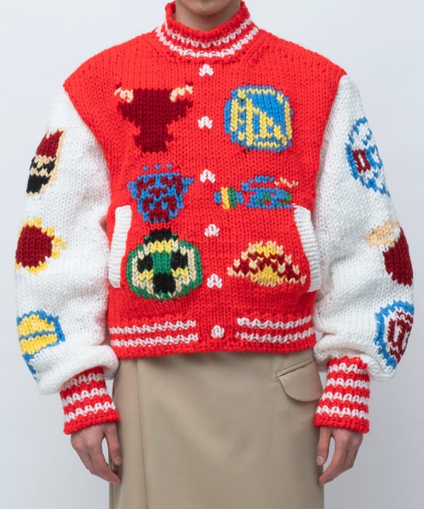 トップス ANREALAGE HOMME MINIATURE POCKET KNIT anrealage homme | IAAAM ONLINE STORE