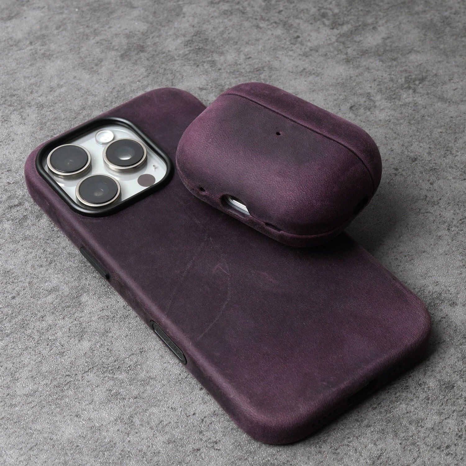 ◇AirPods Pro 3 / AirPods Pro 2◇ Crazy Horse Genuine Leather Case