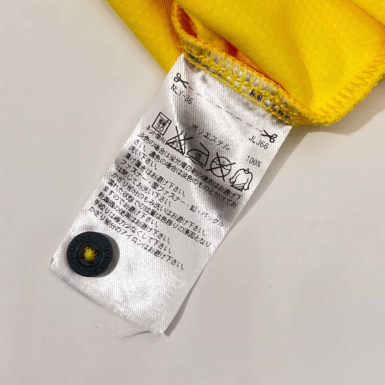 adidas GOLF アディダス ゴルフ ナンバリング 半袖 ポロシャツ L/G/イエロー メンズ