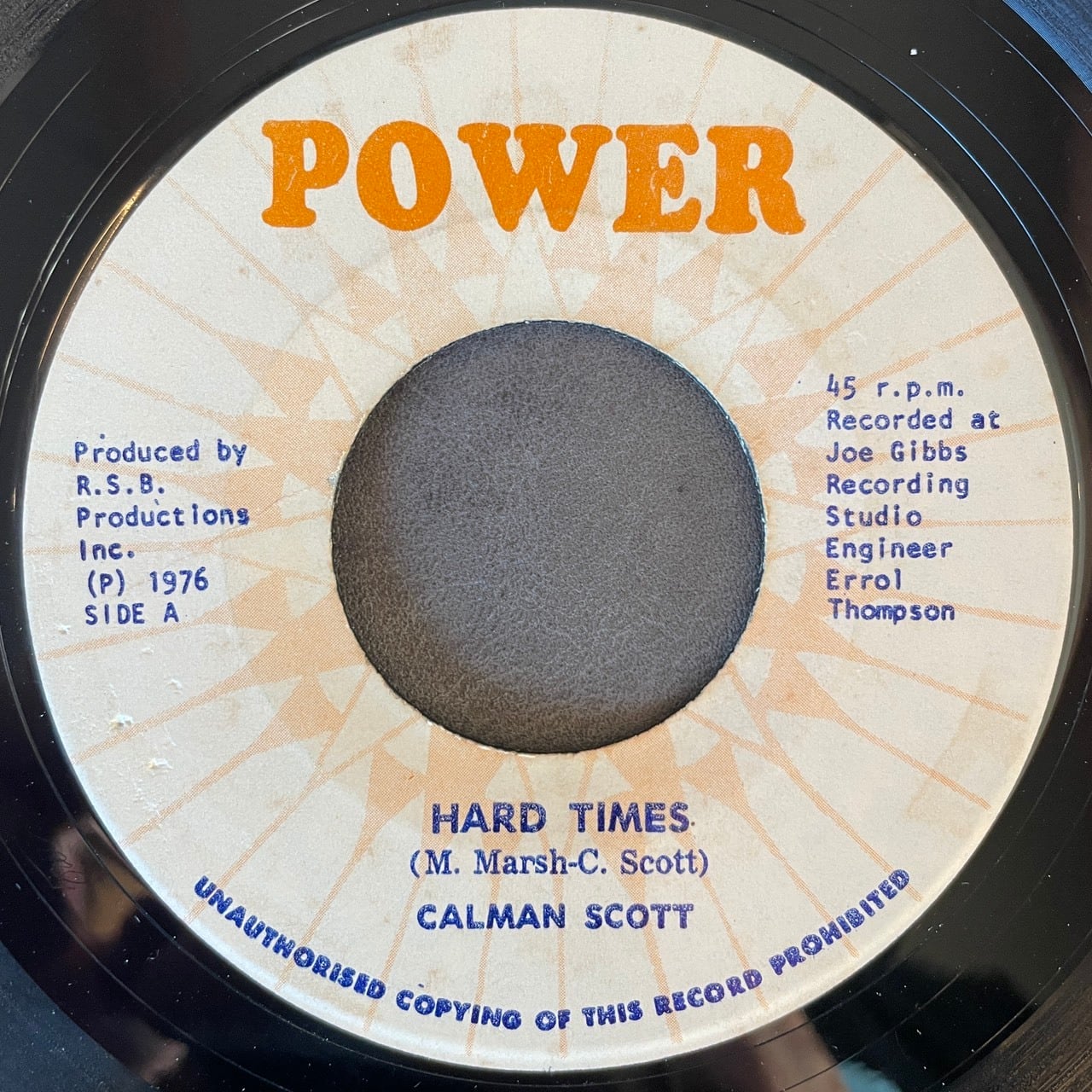 Ken Boothe - Lady With The Starlight【7-21032】 | Jamaican Soul