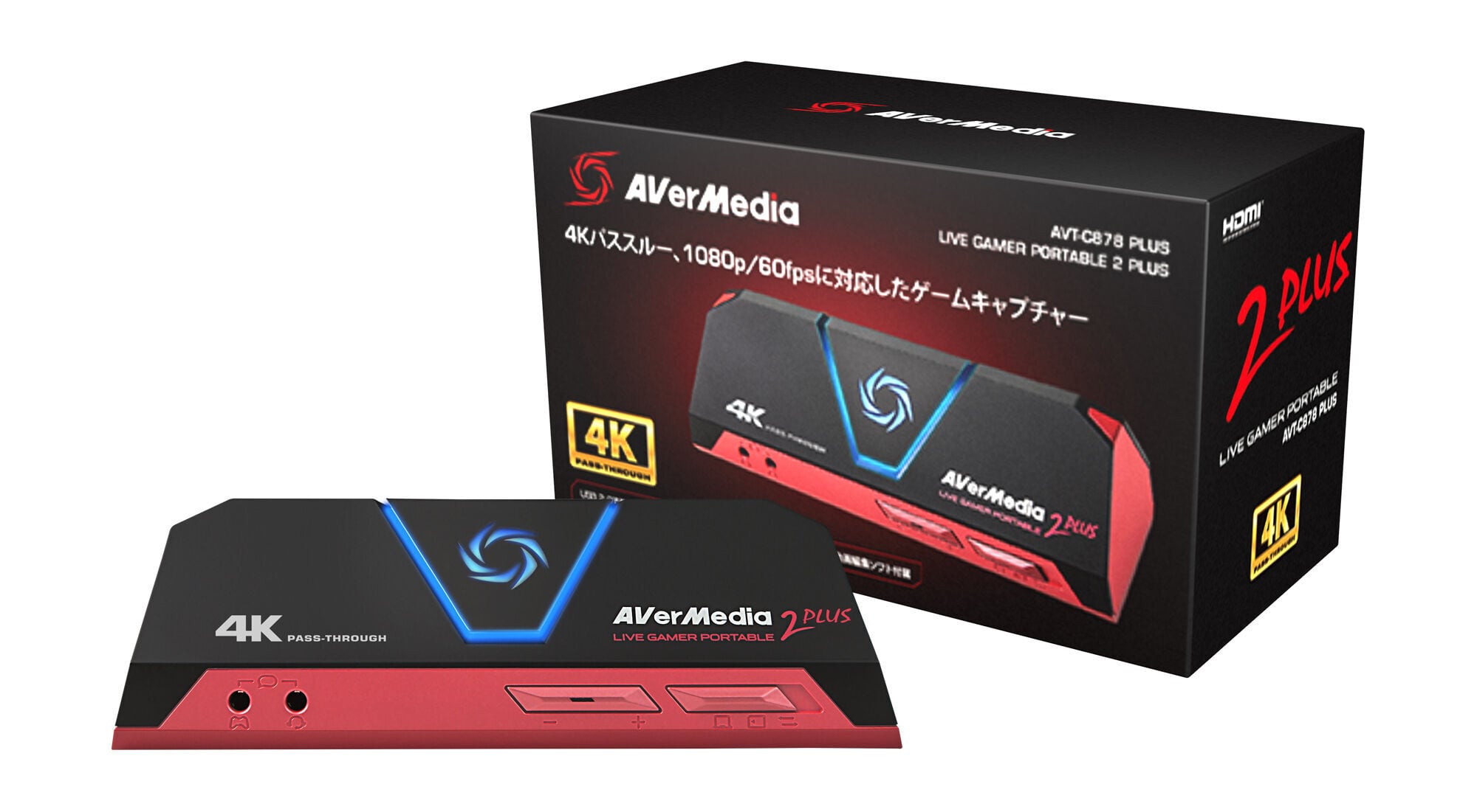 AVerMedia モバイルバッテリー駆動も可能なHDMIゲームキャプチャー AVT
