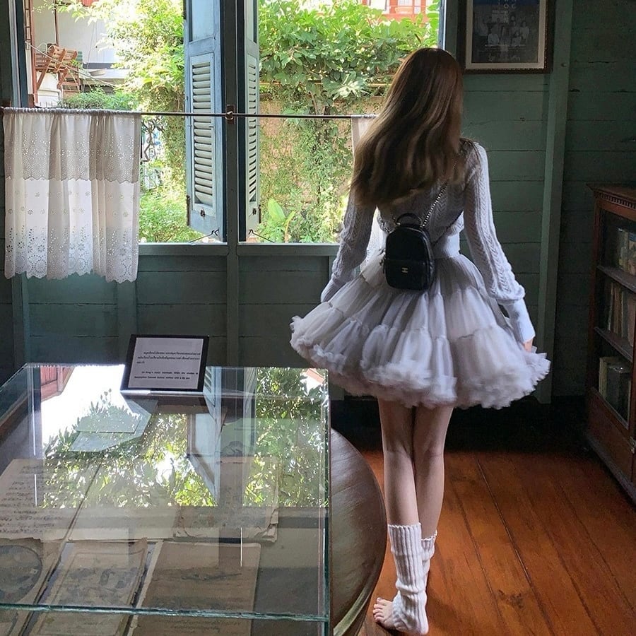 Tulle tiered skirt(チュールティアードスカート) | ADORABLE