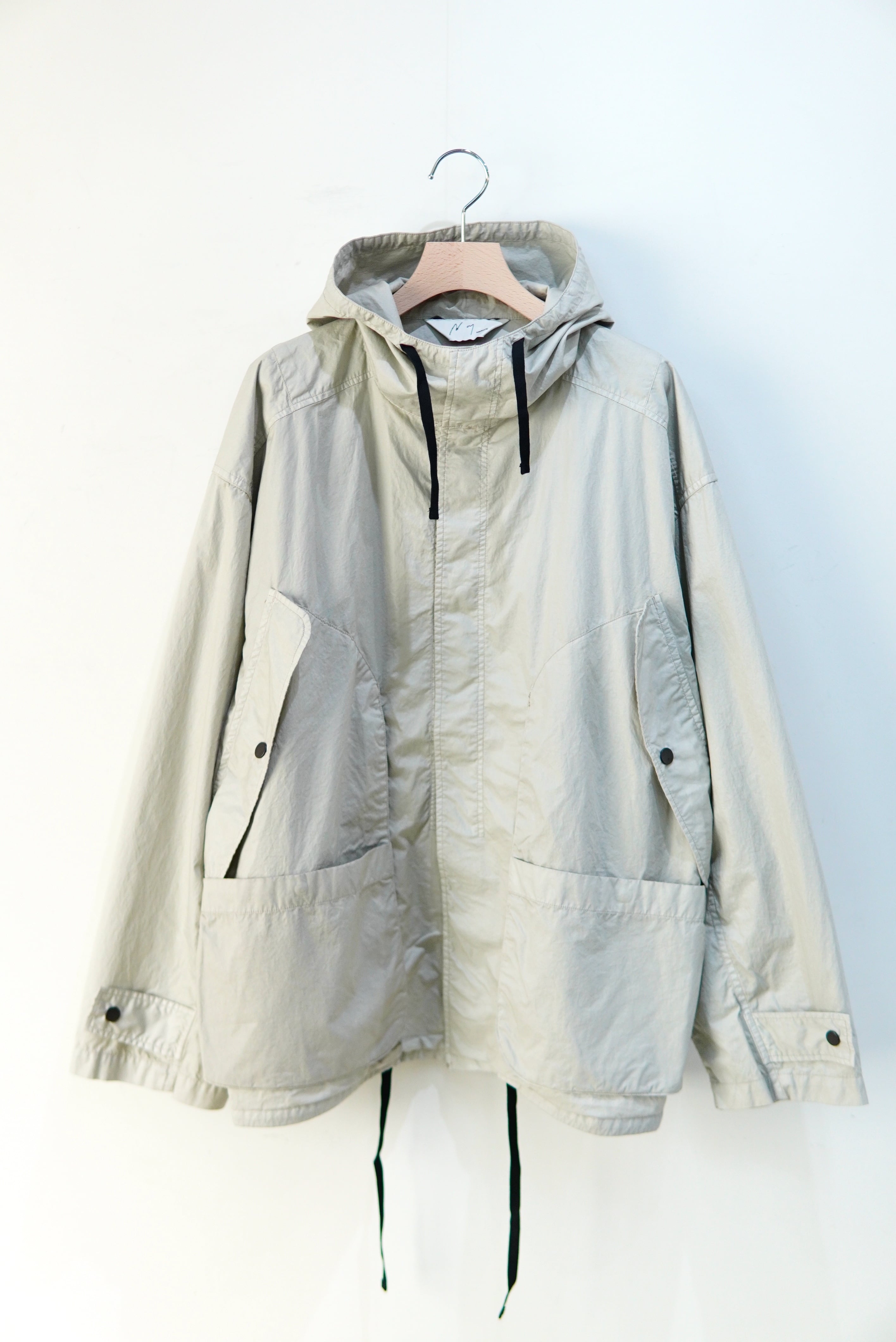 ANCELLM / HOODED FIELD SHIRT JACKET / ANC-SH91 | POETRY