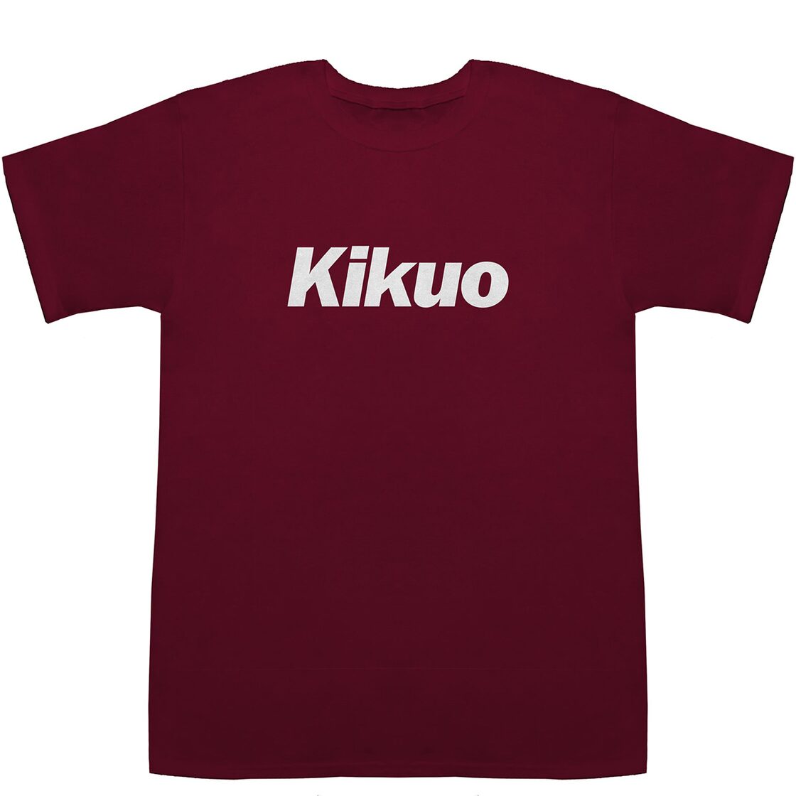Kikuo きくお 喜久雄 菊雄 菊男 規久男 亀久夫 T-shirts【Tシャツ 