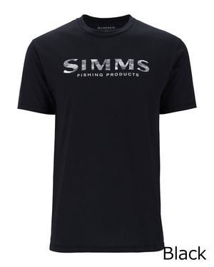 SIMMS SHROUD FILL LOGO T-SHIRT