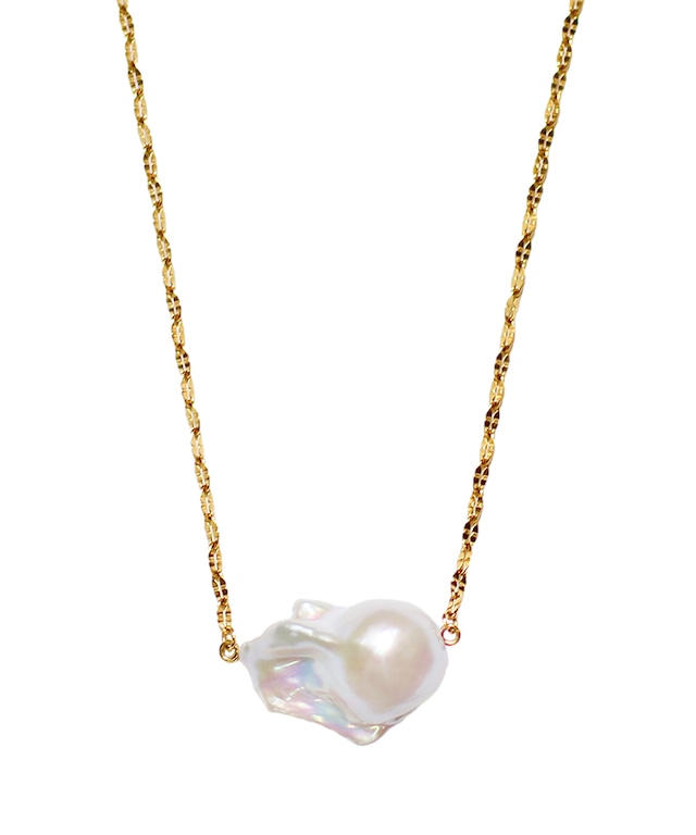 baroque pearl cloud necklace〈高品質 Sクラス〉