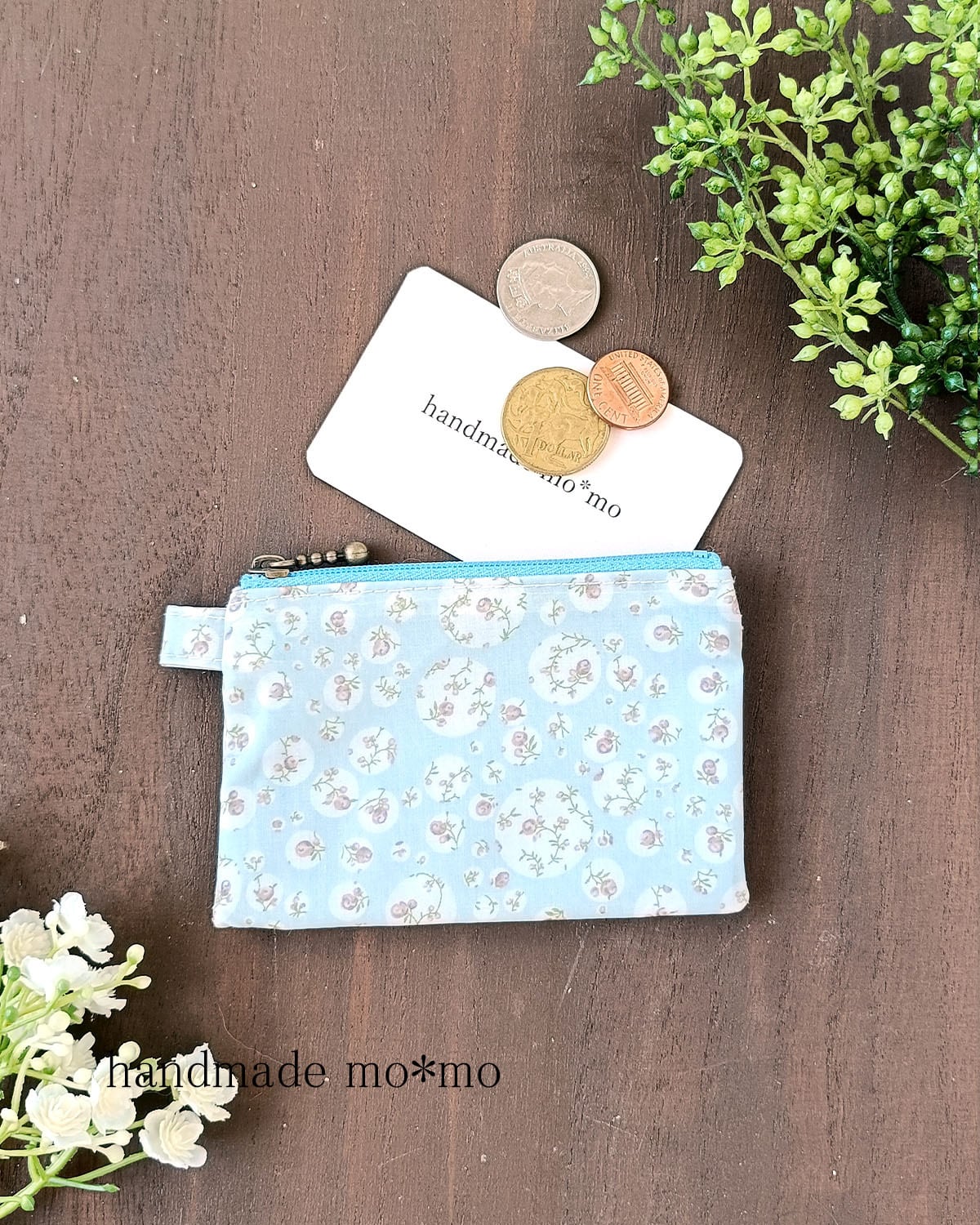 ミニミニポーチ 10cm アクセサリーや小物に リバティ ジョアンナ