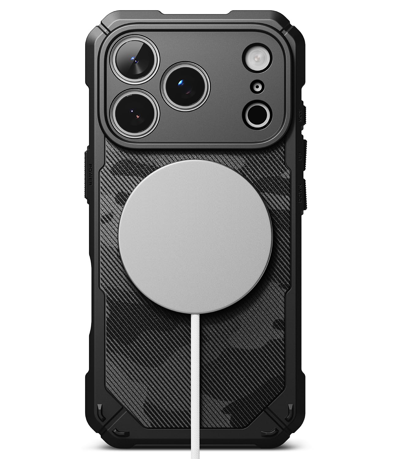 【Ringke】iPhone 18 Pro 対応 ラギッドギア(マグネットカモブラック)
