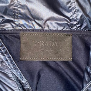 PRADA stretch fabric anorak parka