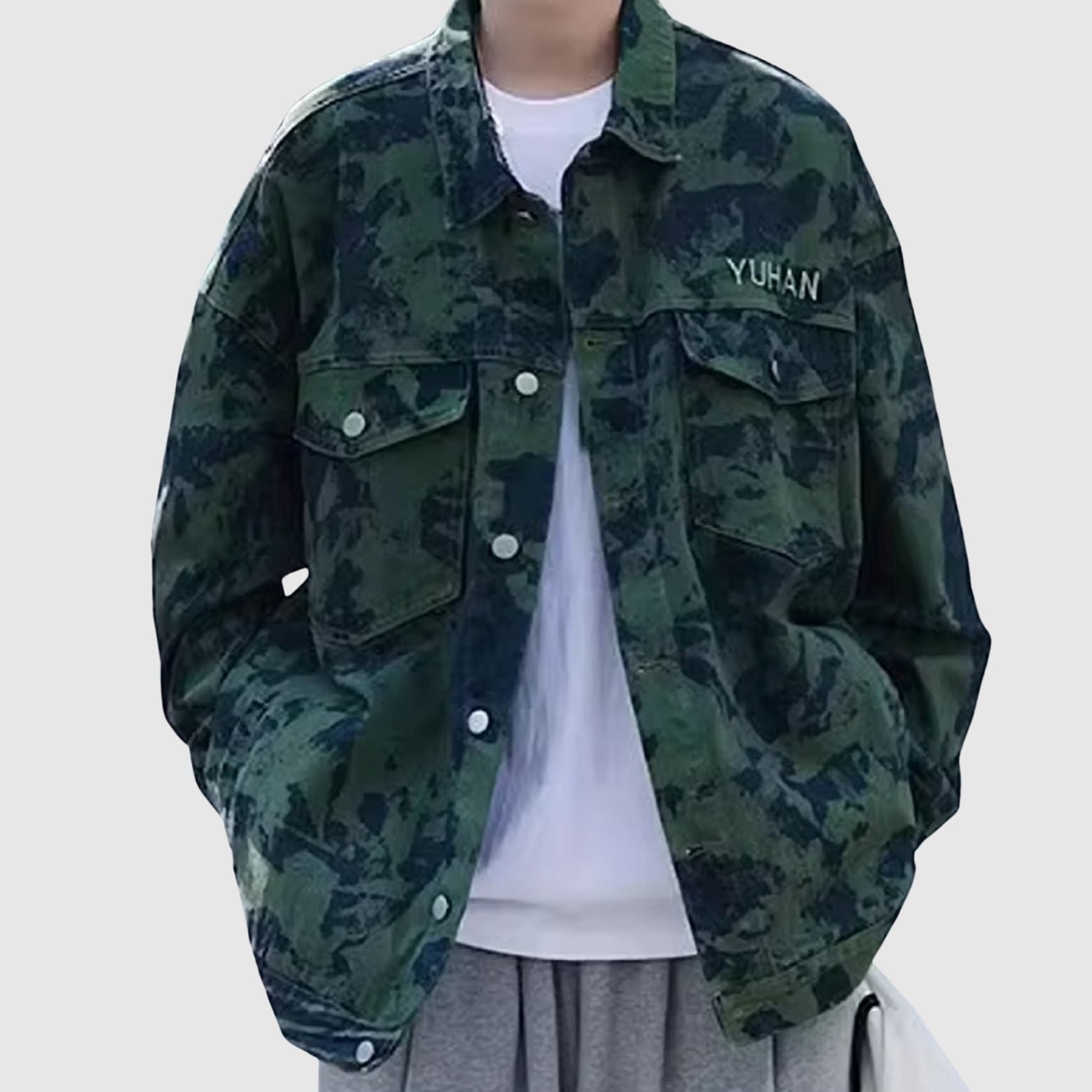 カモフラージュミリタリージャケット H1858