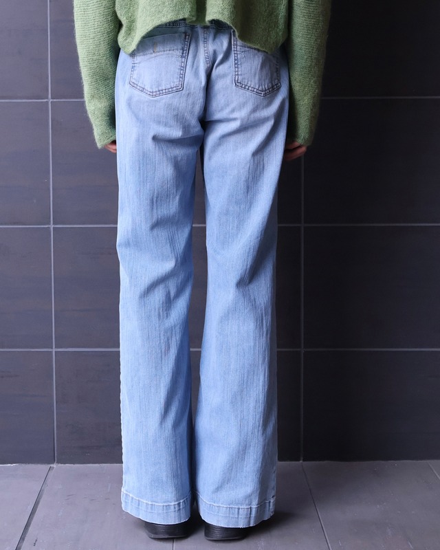 Regular Straight Denim Pants
