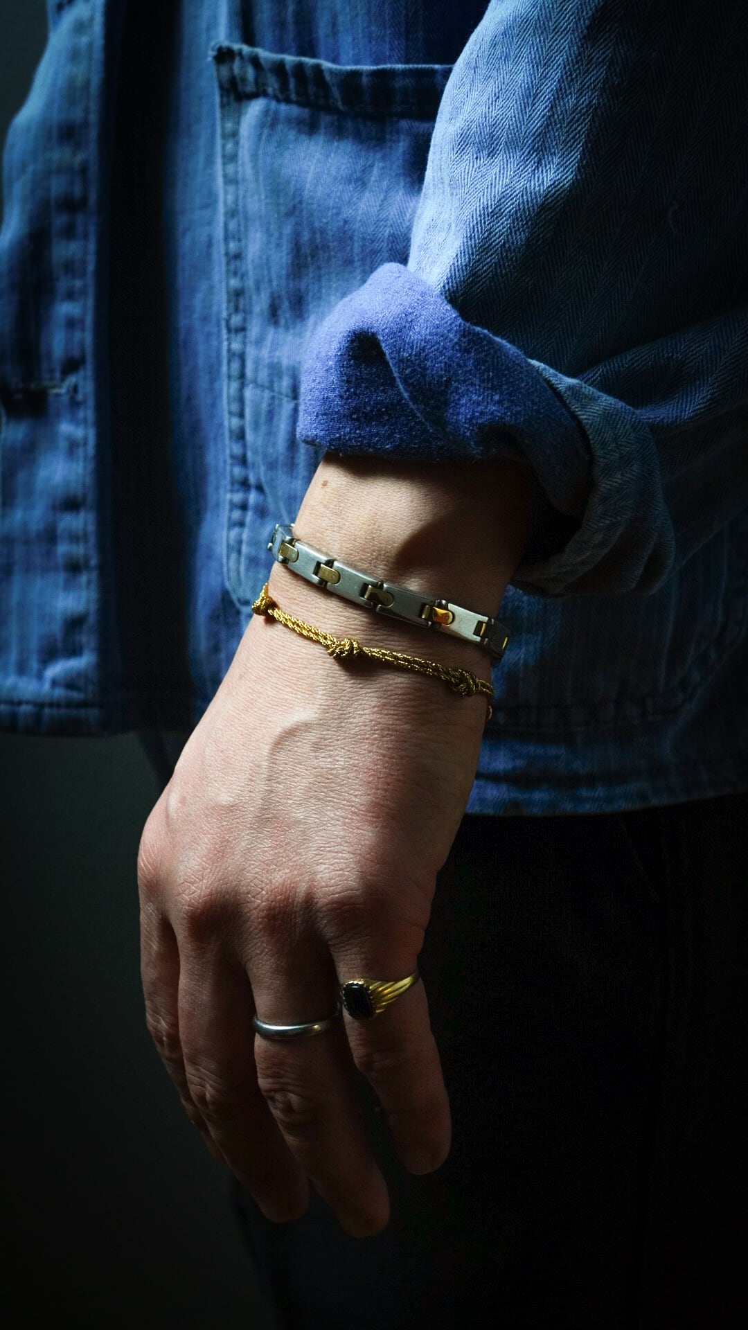 Tiffany ノットダブルブレイドラップ 心細 