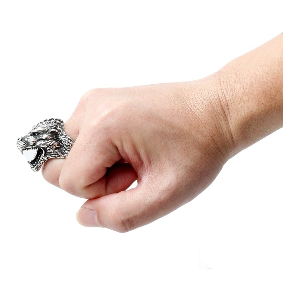 ゴジラ VSゴジラ haraKIRI godzilla ring Silver Jewelry 平成ゴジラ