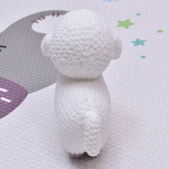 あみぐるみ ひつじ ふわふわ素材 羊 ぬいぐるみ ひつじの部屋