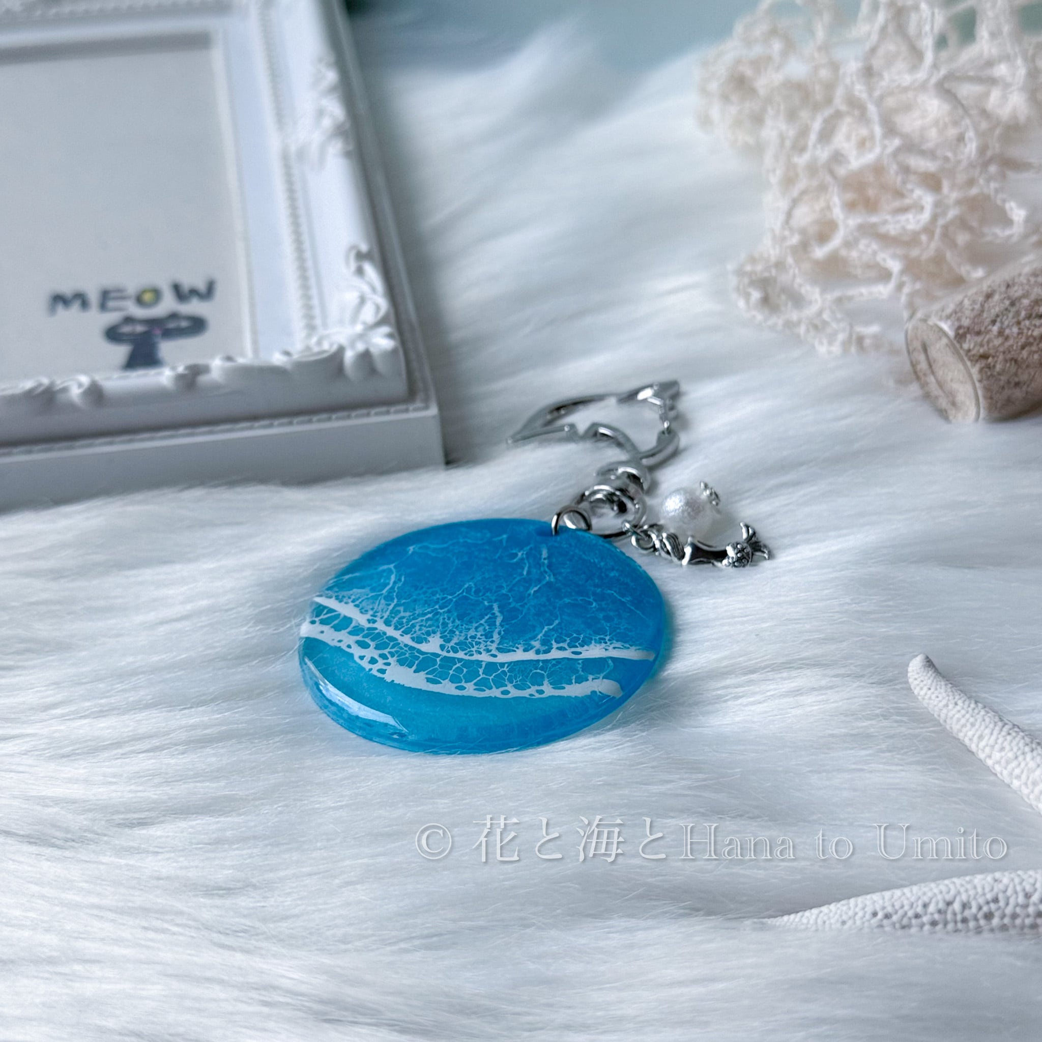 新色✧パルムんオリジナルレジン♥️大人アンティーク調イニシャル