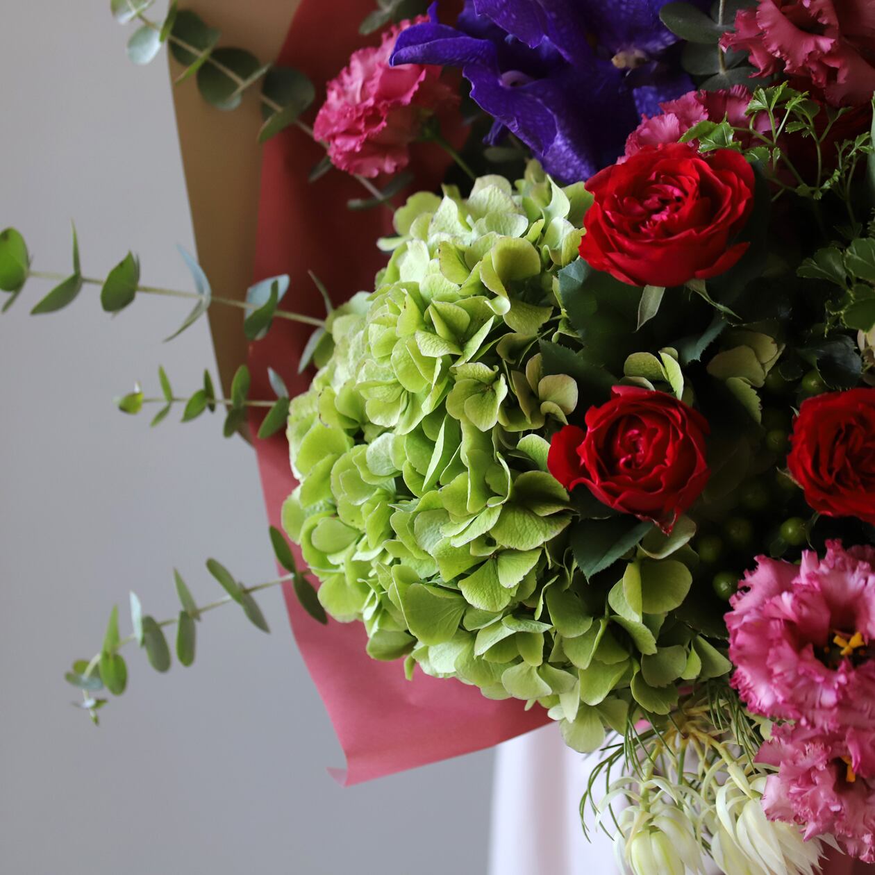 気持ちと季節の花束 L | 花工房あげたけONLINE