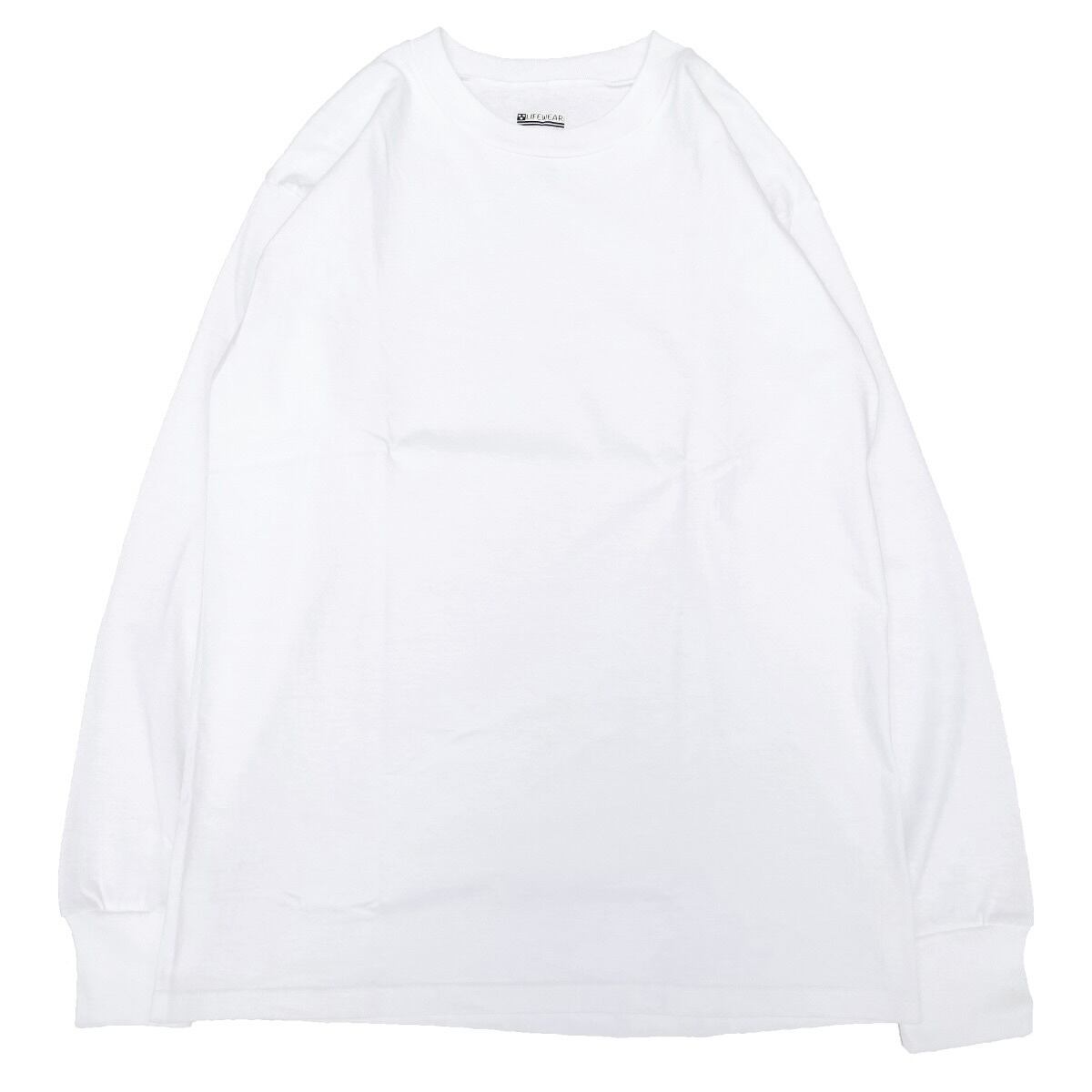 LIFEWEAR (ライフウェア) LONG SLEEVE CREWNECK TEE ホワイト