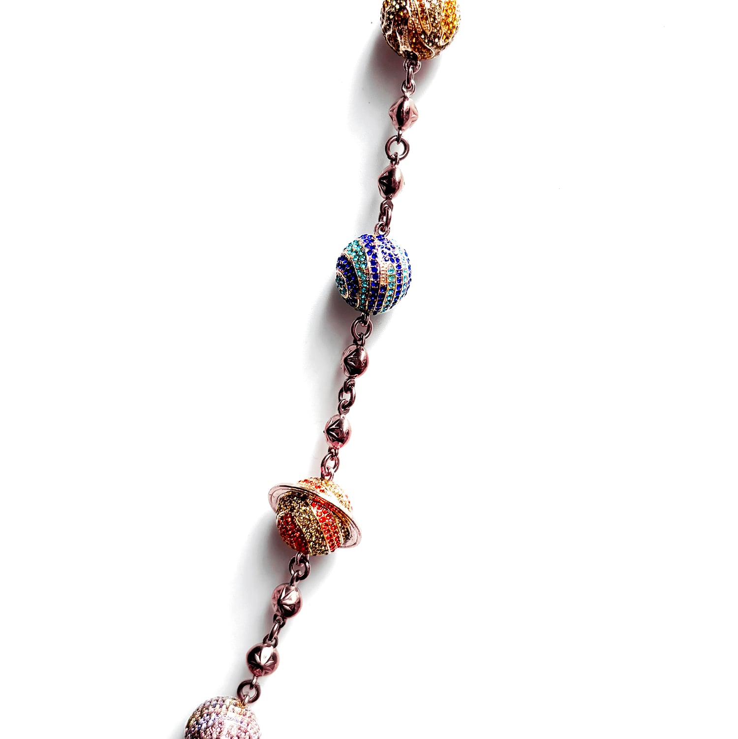 StarChain World / ROSE GOLD LARGE PLANET WALLET CHAIN | HOLICK