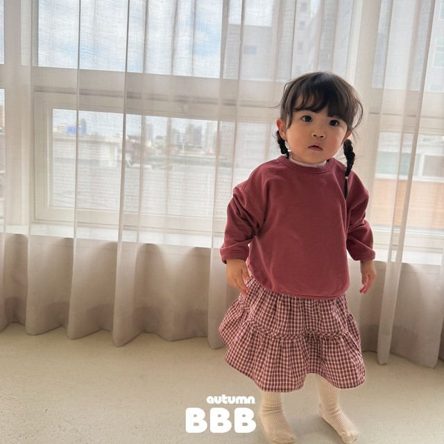 《予約》送料無料【Bella bambina】Balloon Solid Tee