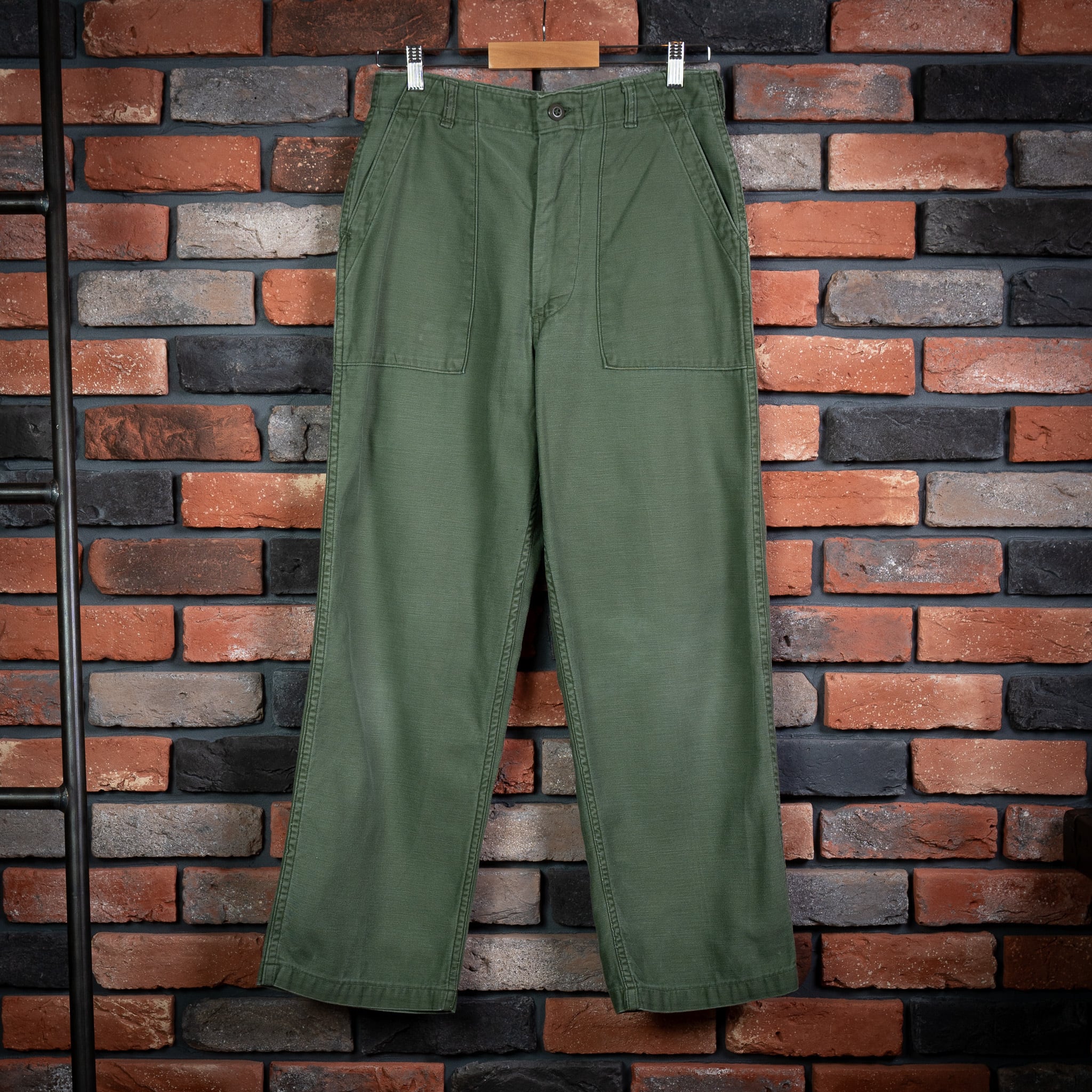 32×31】U.S.Army Utility Trousers OG-107 実物 米軍 ベイカーパンツ