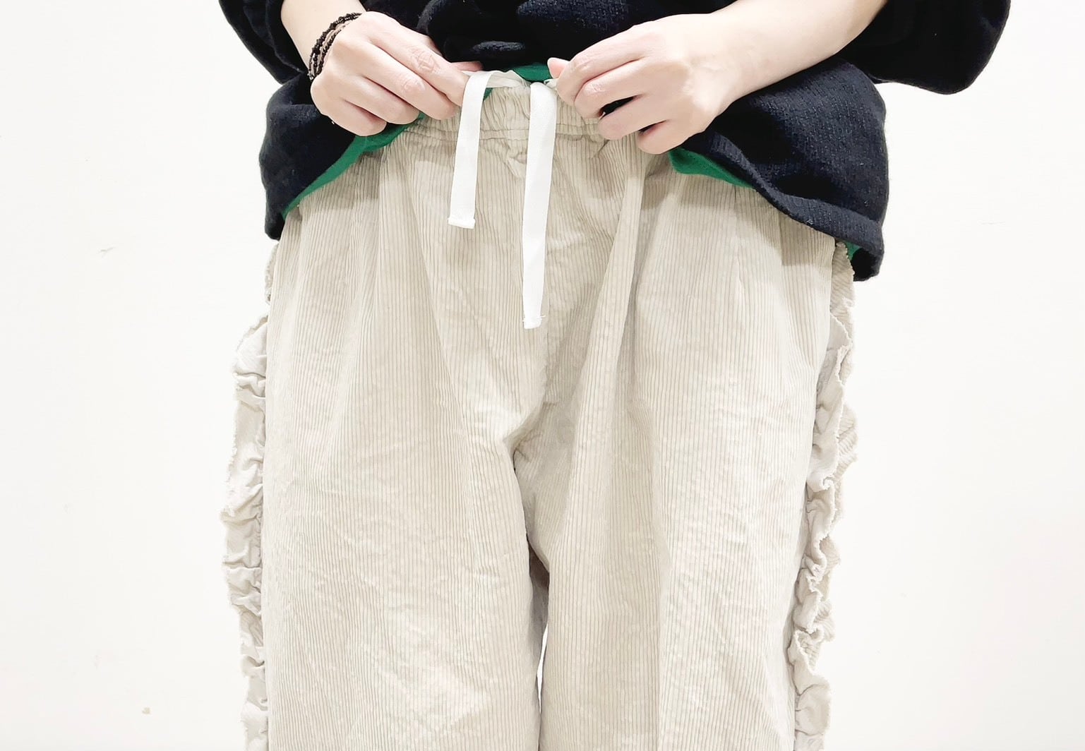 GAUZE# 新作❣️コーデュロイビビアンパンツ Gauze#】コーデュロイビビアンパンツ / G1128 | syozikiya online shop