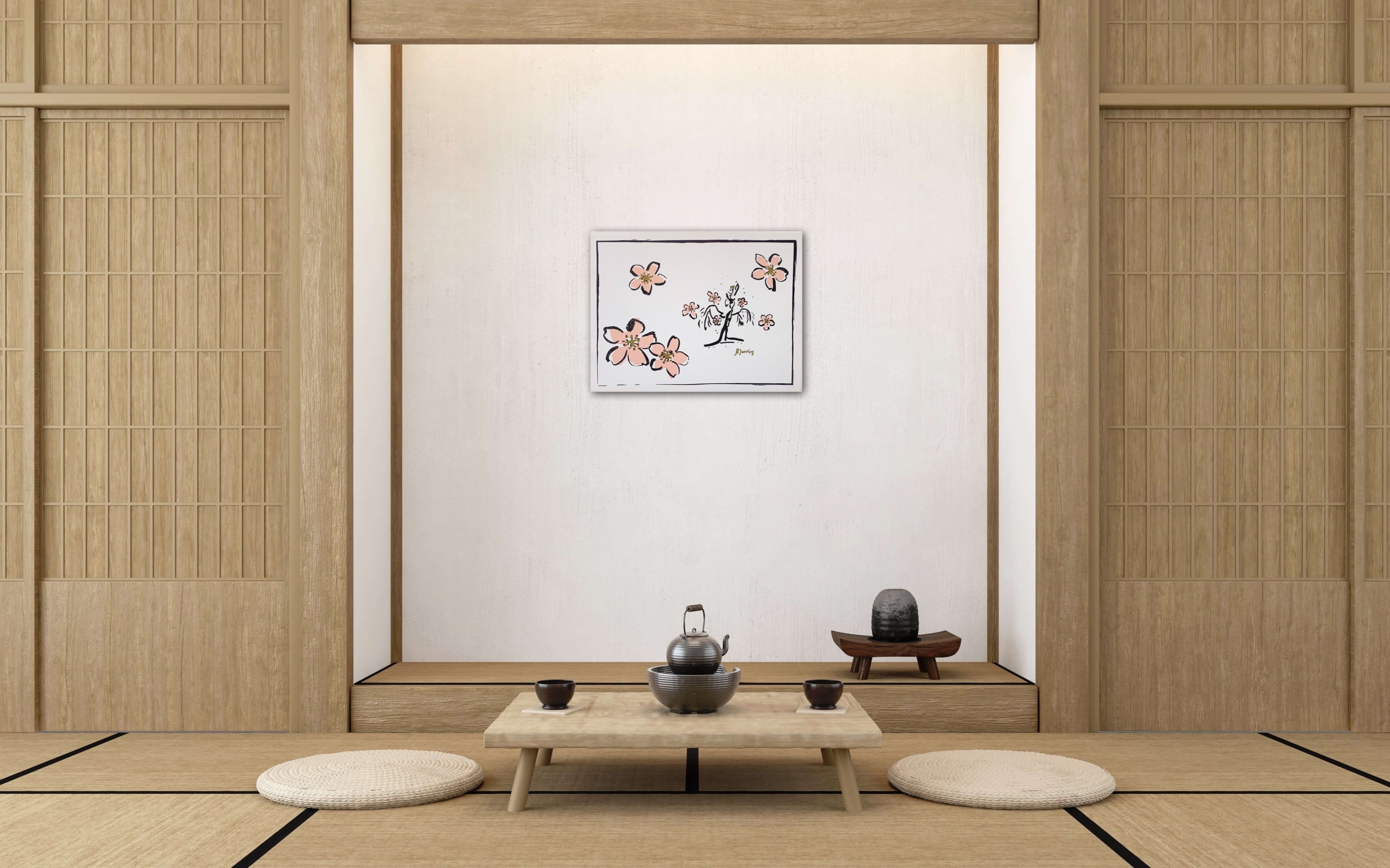 絵画/アートパネル/インテリア/モダン/北欧/おしゃれ Mike Art×上田