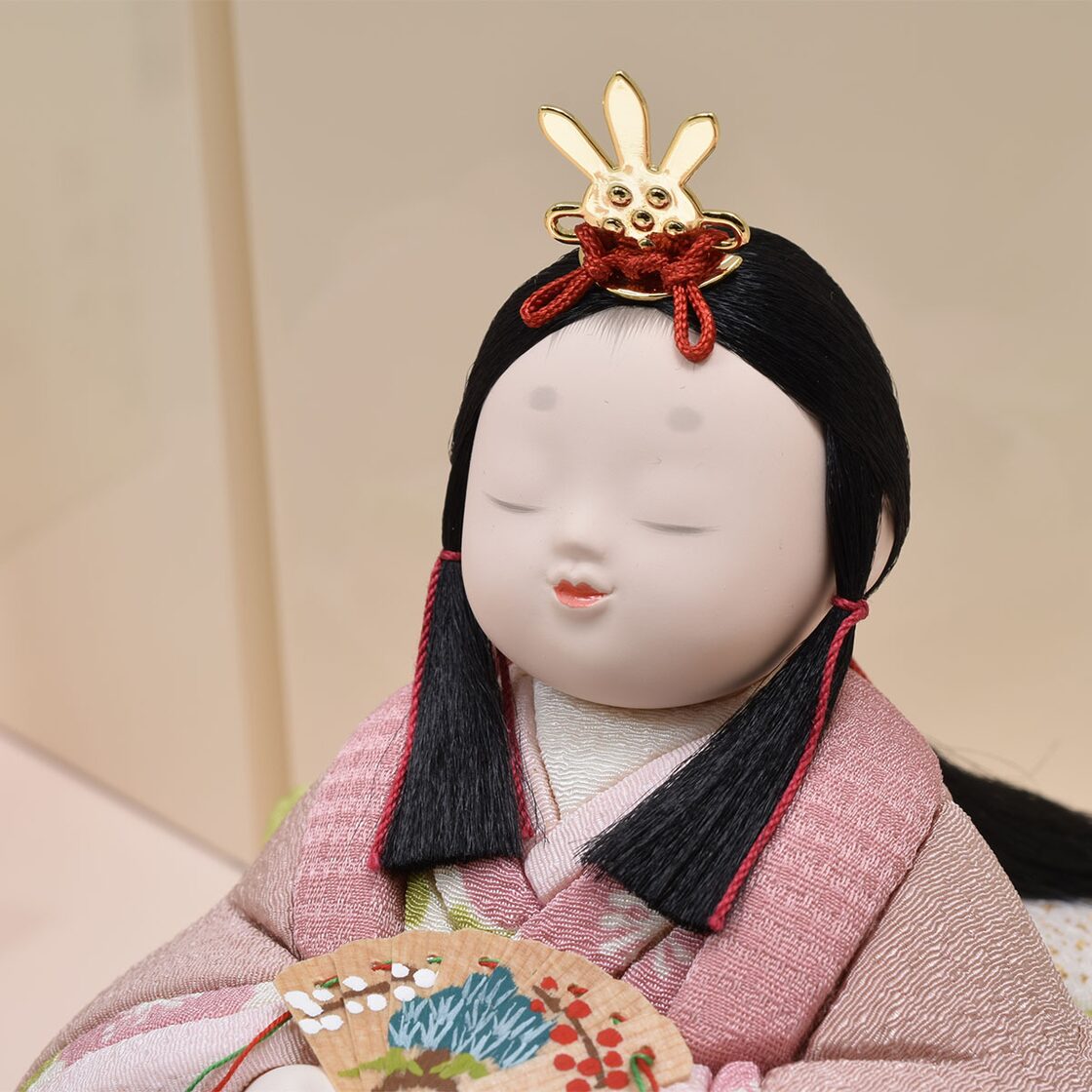 雛人形 親王飾り【こすず】一秀｜木目込み人形｜おしゃれ｜モダン 